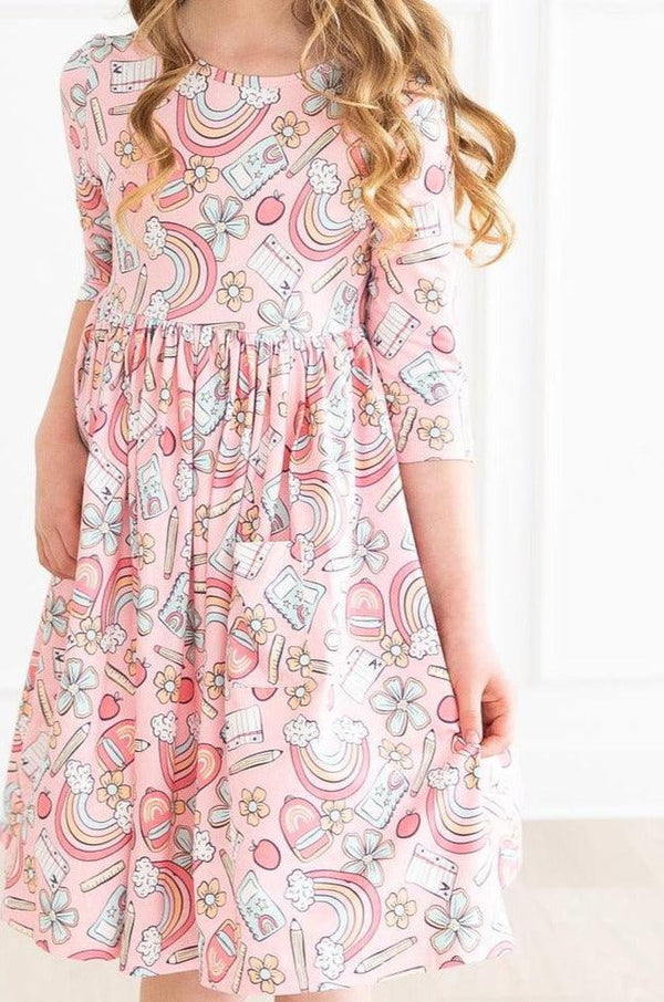 dream-big-little-one-pocket-twirl-dress Mila &  Rose - Sophia's Style-Dream Big Little One Pocket Twirl Dress-6-12M--1